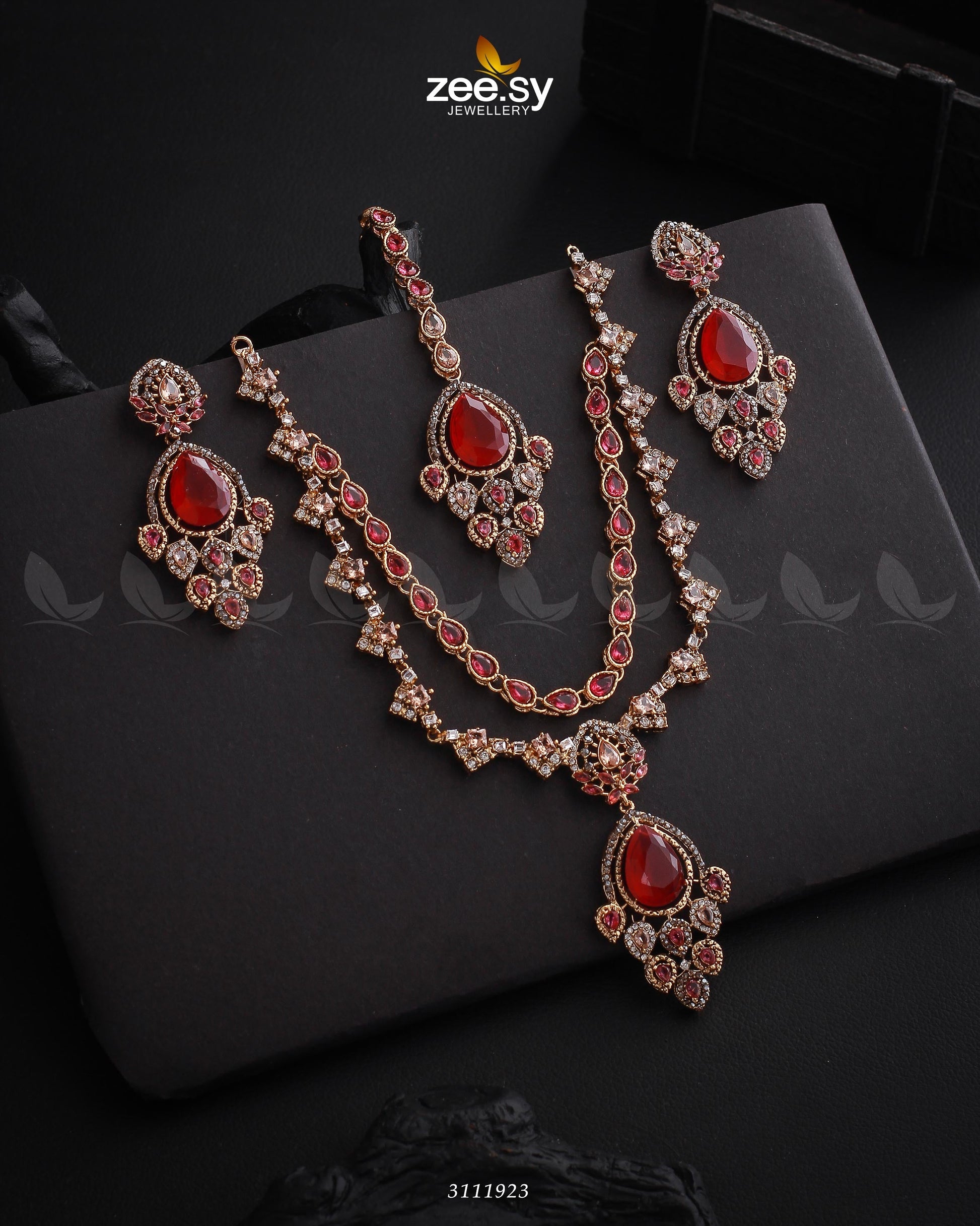 Sushmita Necklace Set - Libasekhas