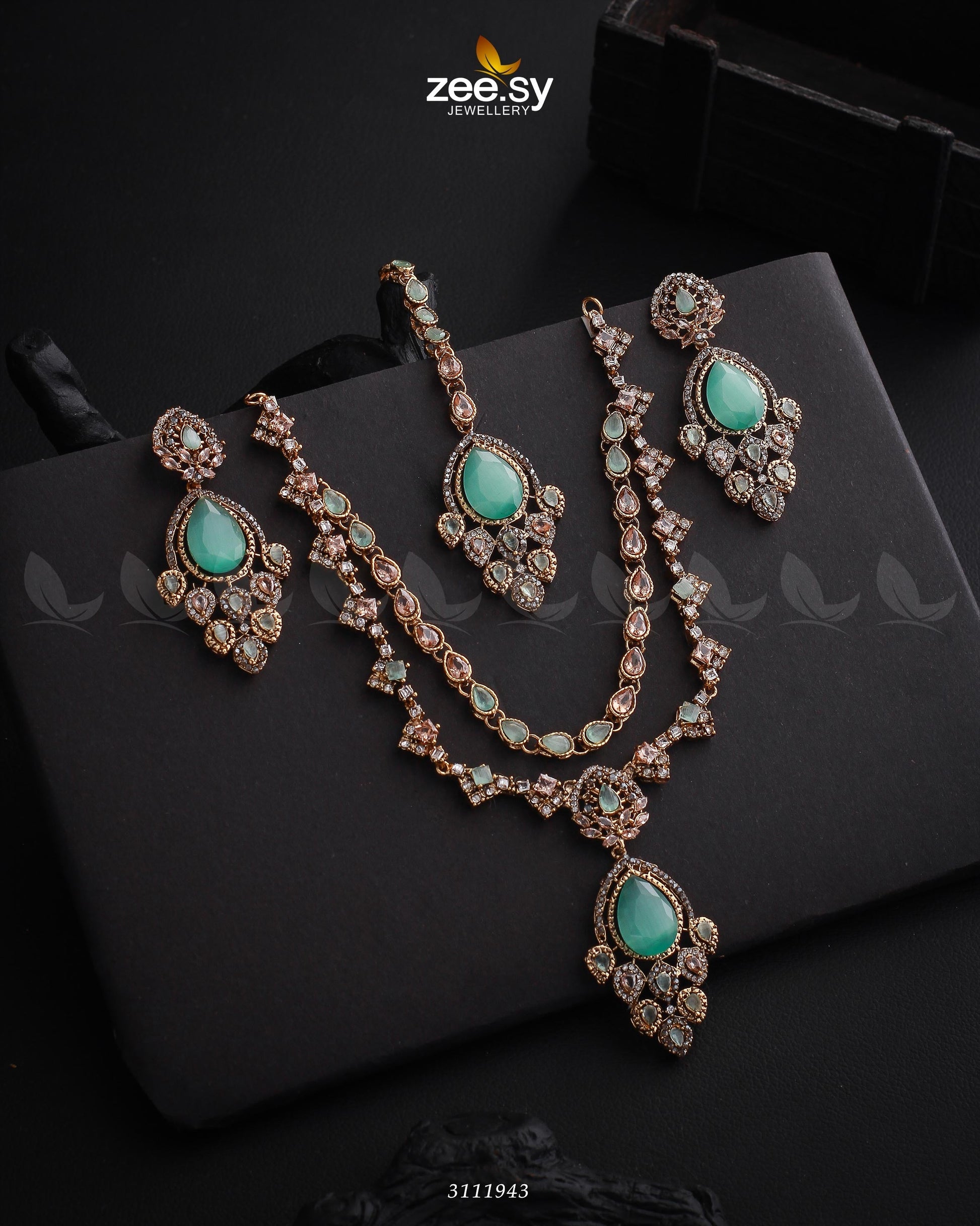 Sushmita Necklace Set - Libasekhas
