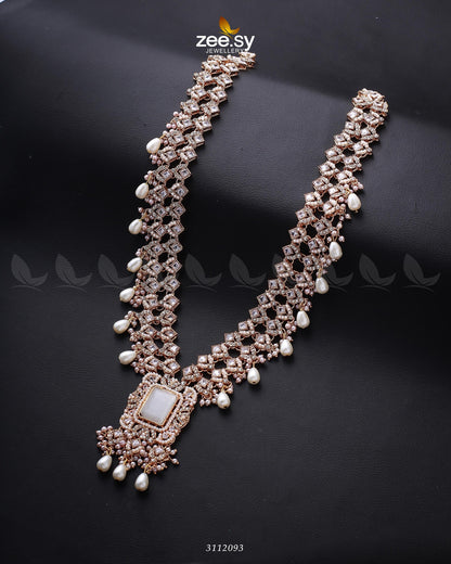 Burro's-Tail Long Malla Necklace - Libasekhas