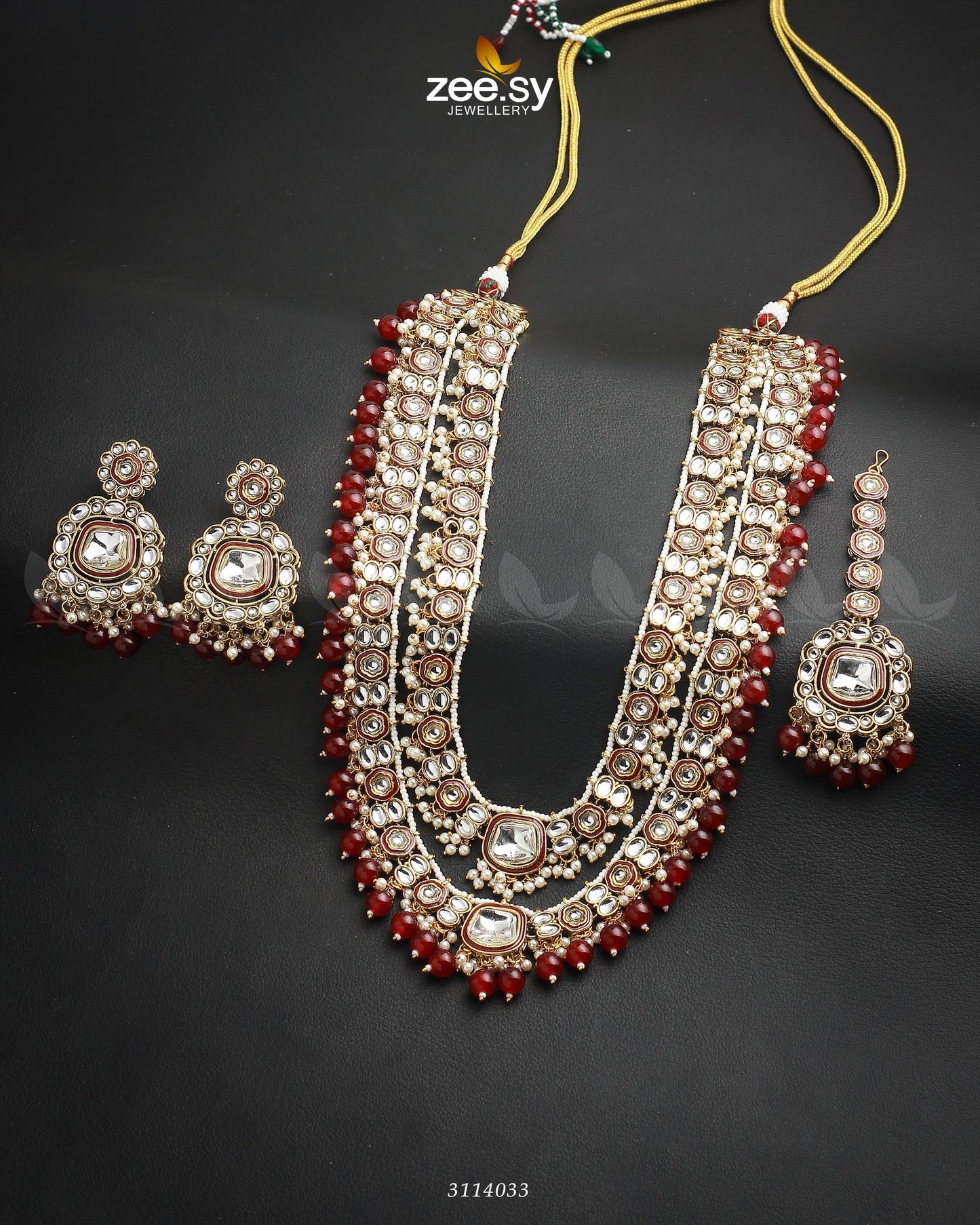 Acacia Malla Necklace Set - Libasekhas
