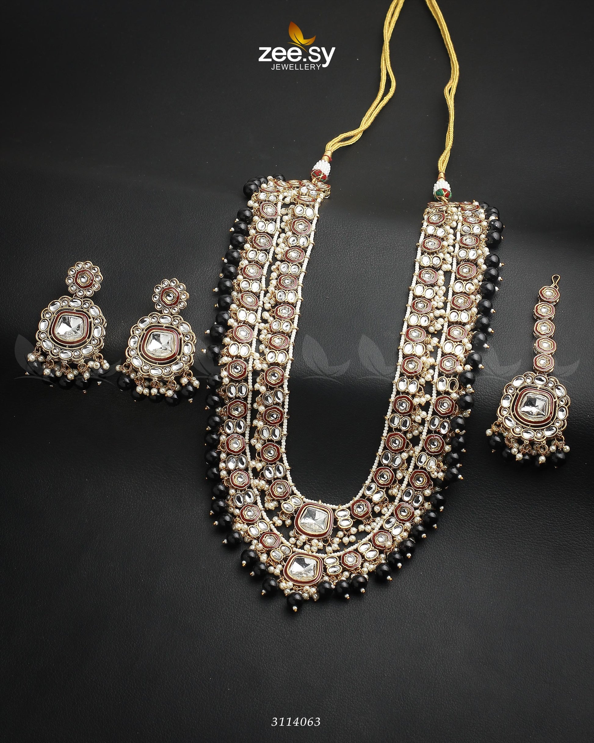 Acacia Malla Necklace Set - Libasekhas