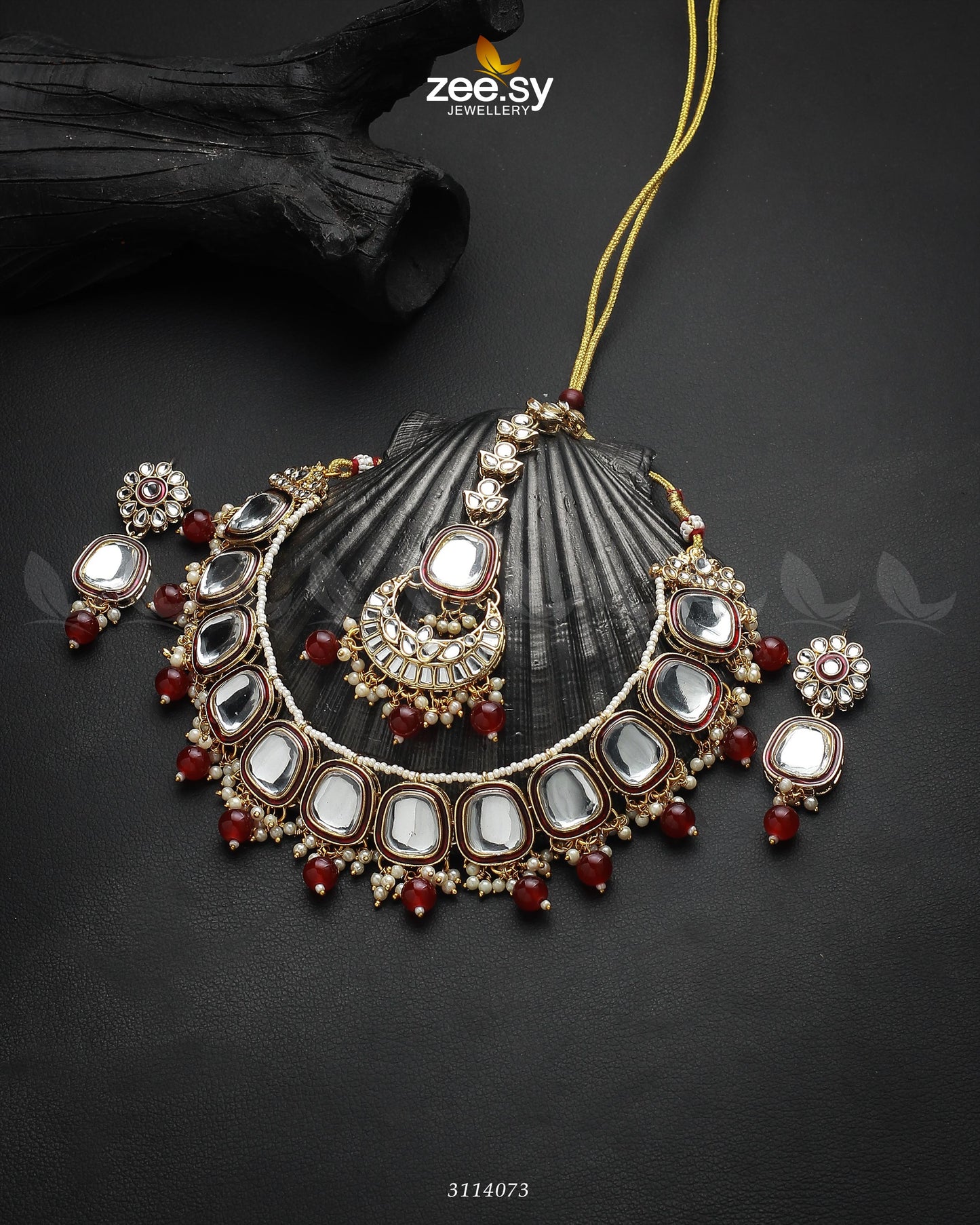 Aqsa Necklace Set - Libasekhas