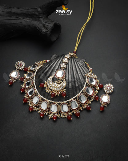 Aqsa Necklace Set - Libasekhas