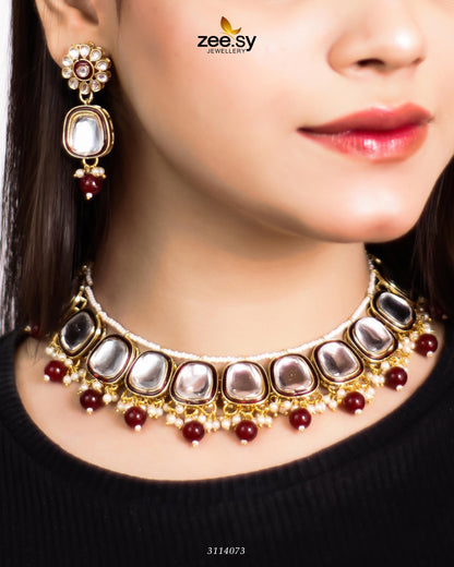 Aqsa Necklace Set - Libasekhas