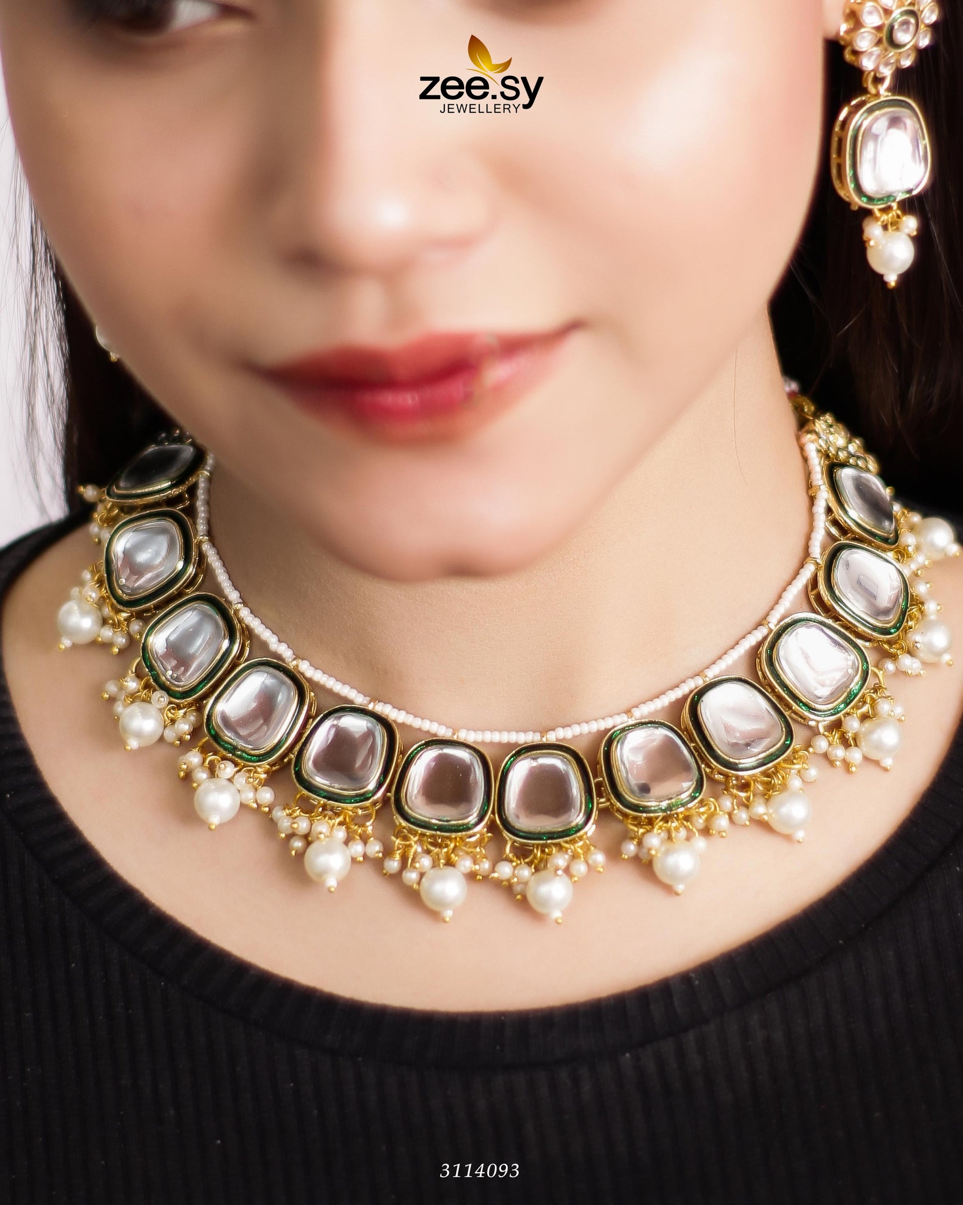 Aqsa Necklace Set - Libasekhas
