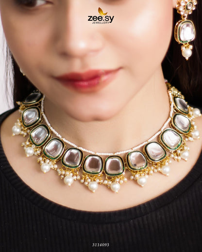 Aqsa Necklace Set - Libasekhas