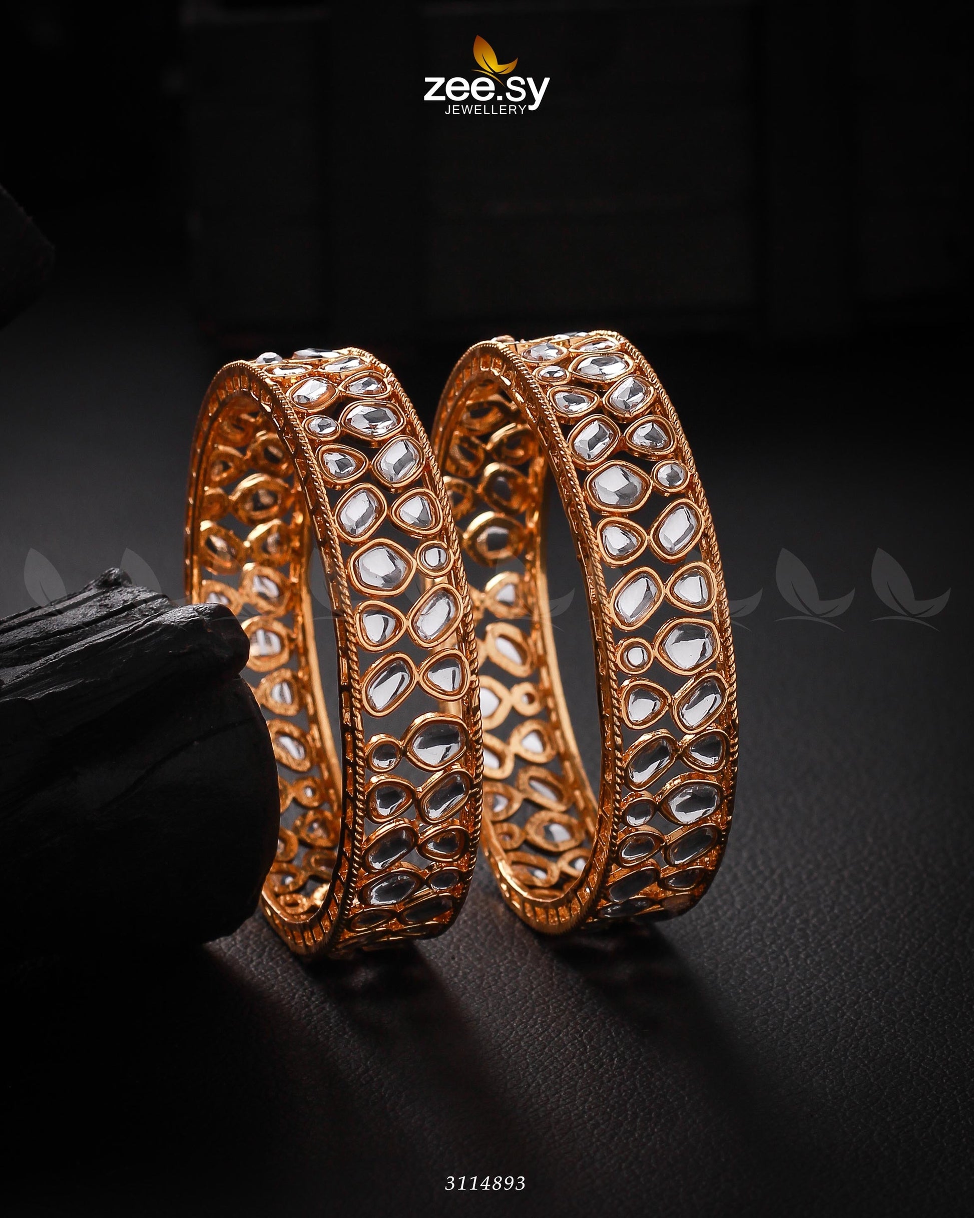 Saffron Bangles - Libasekhas