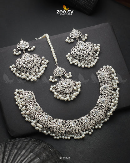 Gracious Necklace Set - Libasekhas