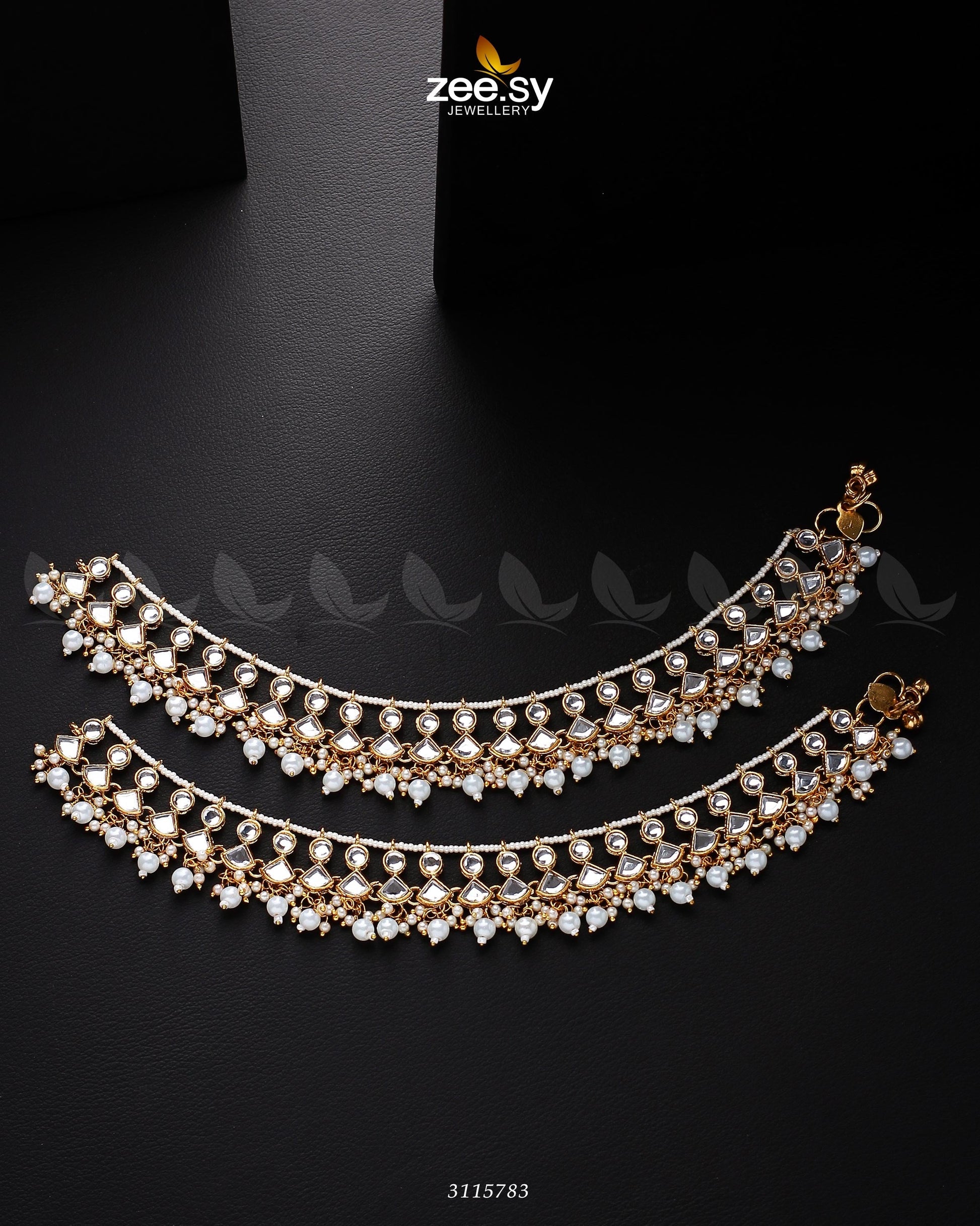 Benitoite Anklets - Libasekhas