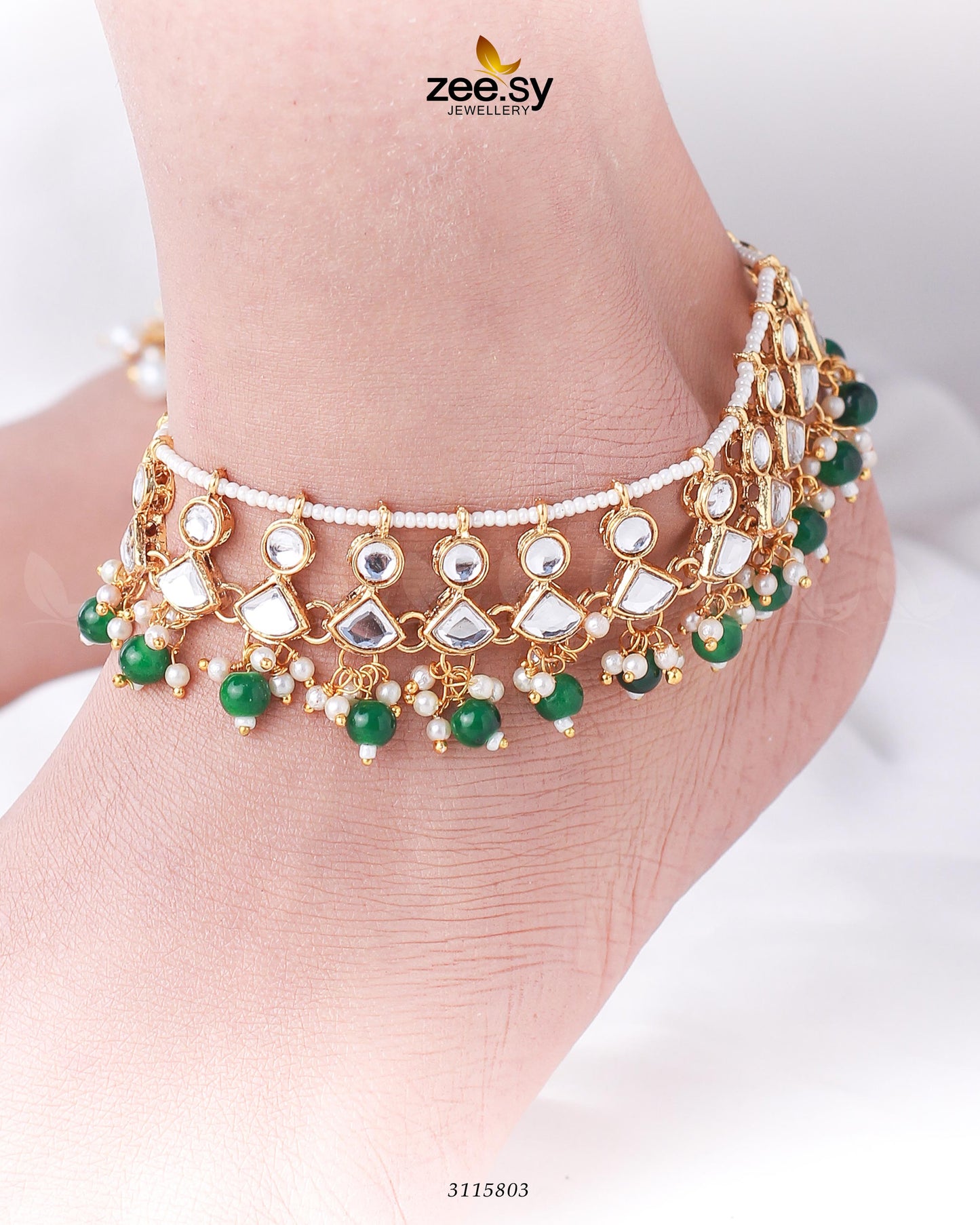 Benitoite Anklets - Libasekhas