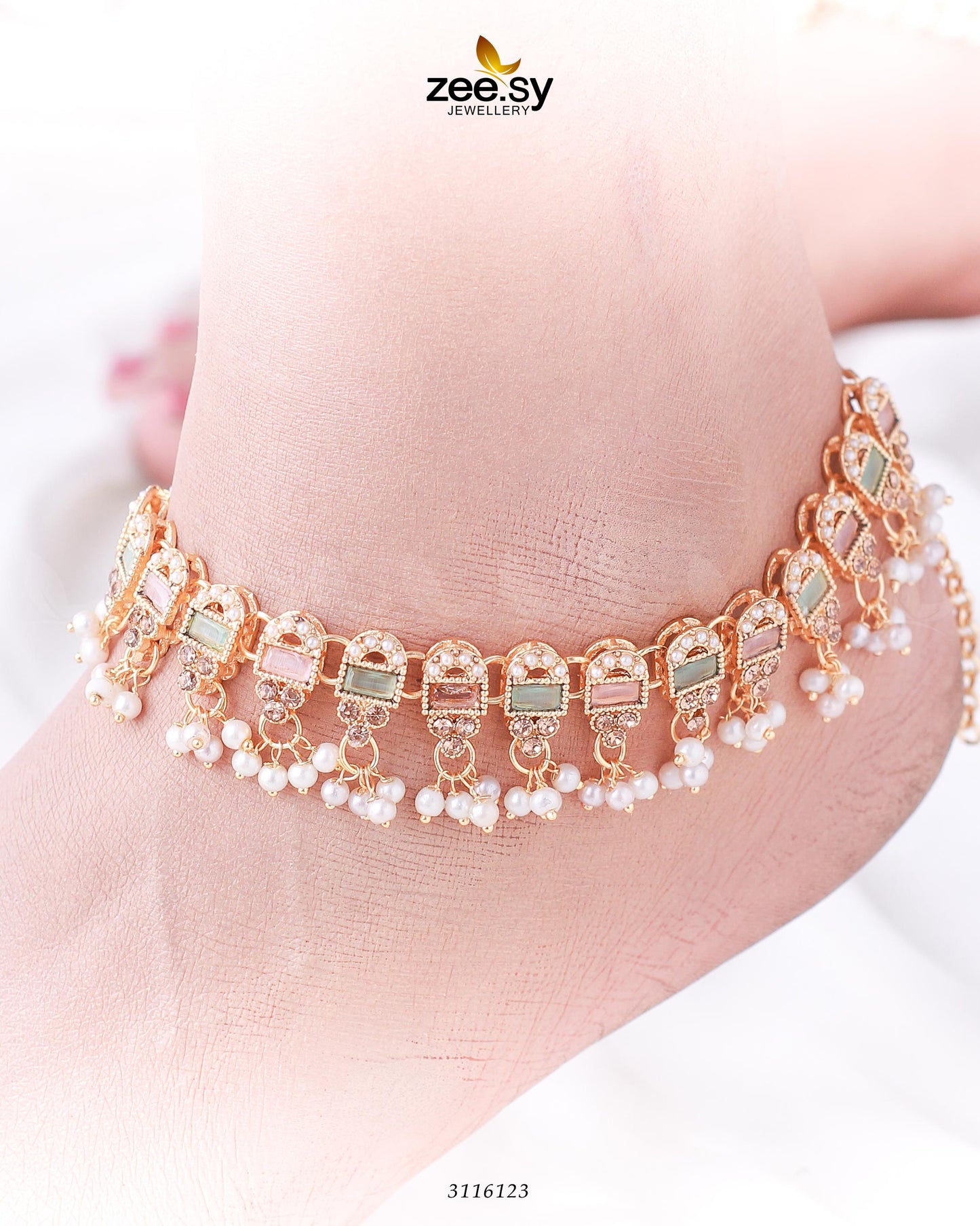Rutilated Anklet - Libasekhas