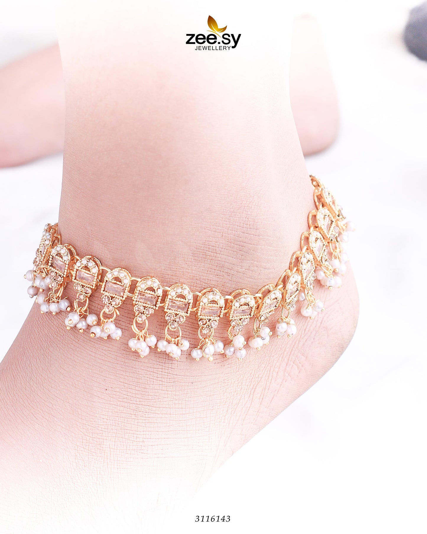 Rutilated Anklet - Libasekhas