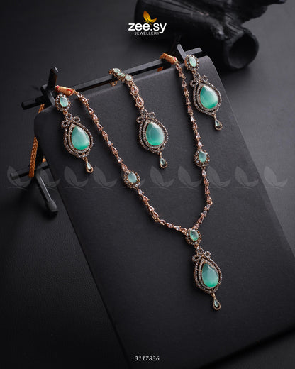 Syra Yousuf Necklace Set - Libasekhas