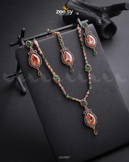 Syra Yousuf Necklace Set - Libasekhas