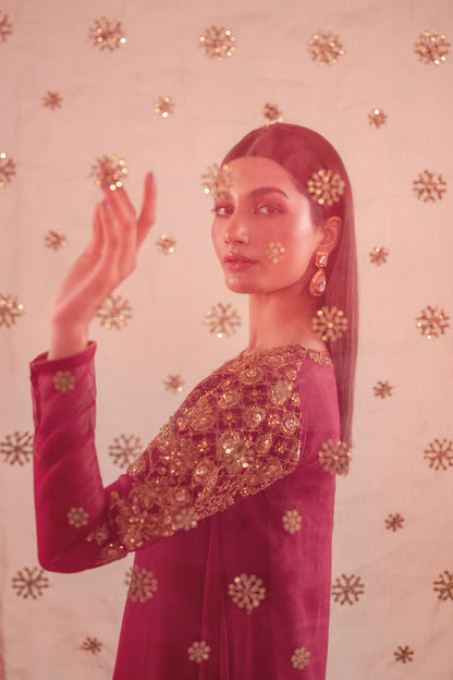 Baroque | Luxury Pret 24 | CHIFFON PR-916 - House Of Anaya