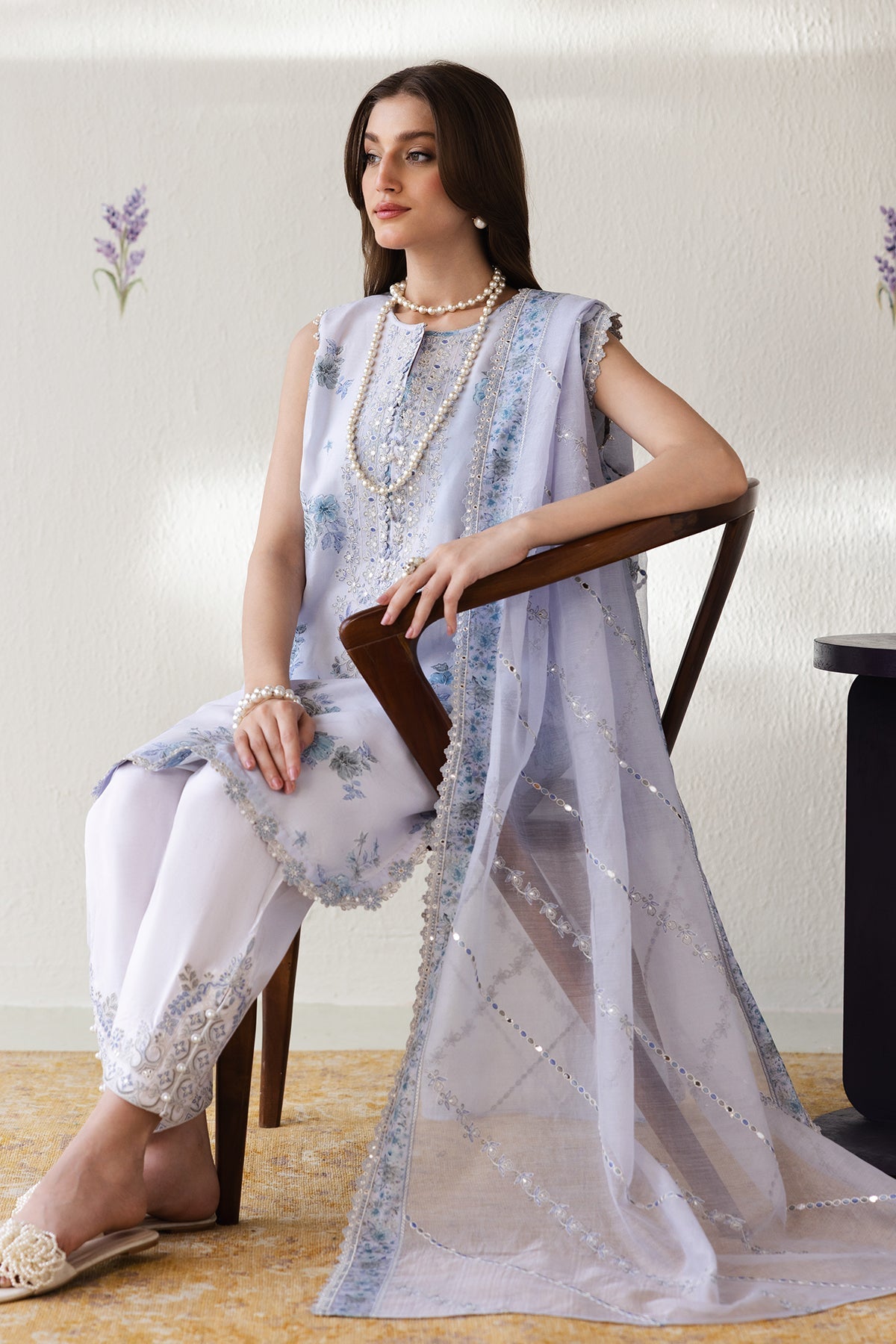Baroque | Embroidered Lawn | SF-4424