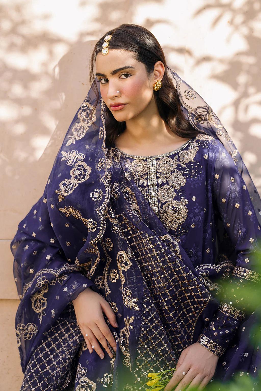 Iznik | Bandhani | UE-325 Embroidered Chiffon