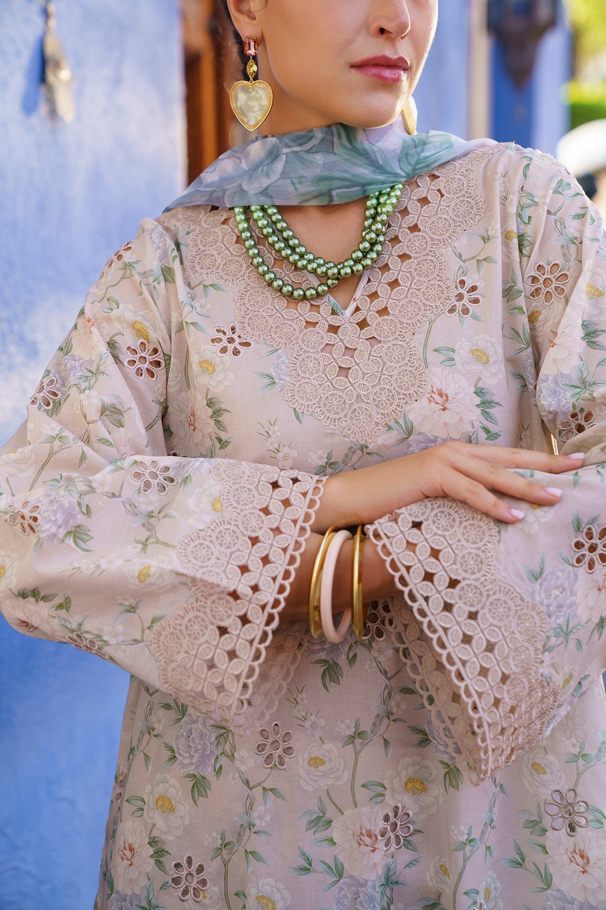Baroque | Embroidered Lawn | SF-591