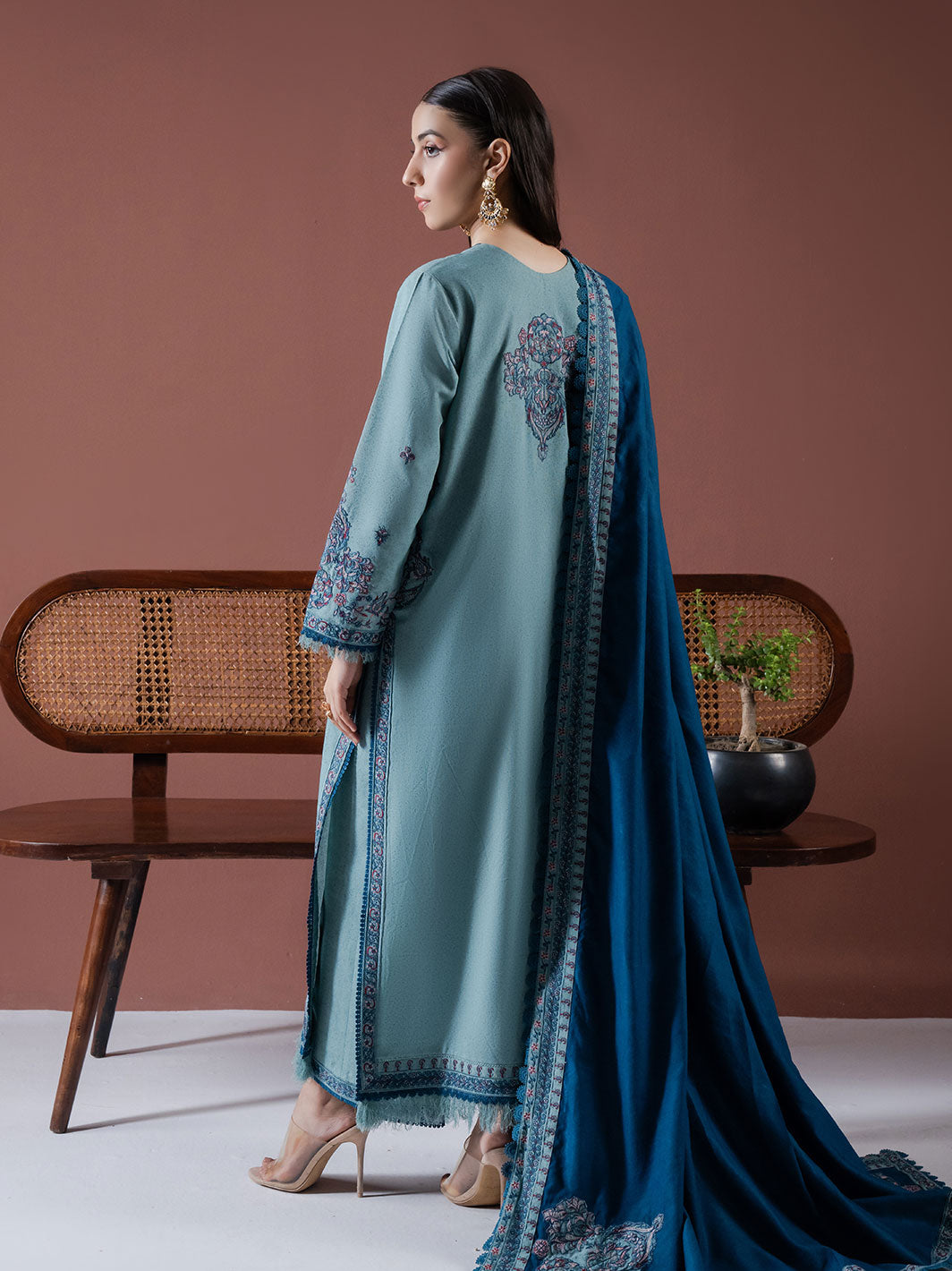 Faiza Faisal | Winter Edit 2024 | ERSA - House Of Anaya