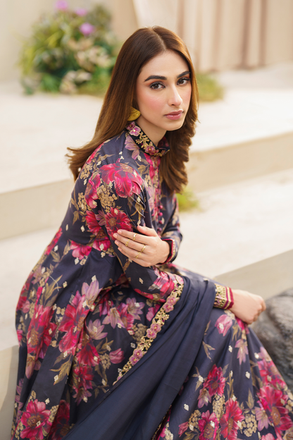 Iznik | Exclusive Lawn | SFL-12 EMBROIDERED LAWN