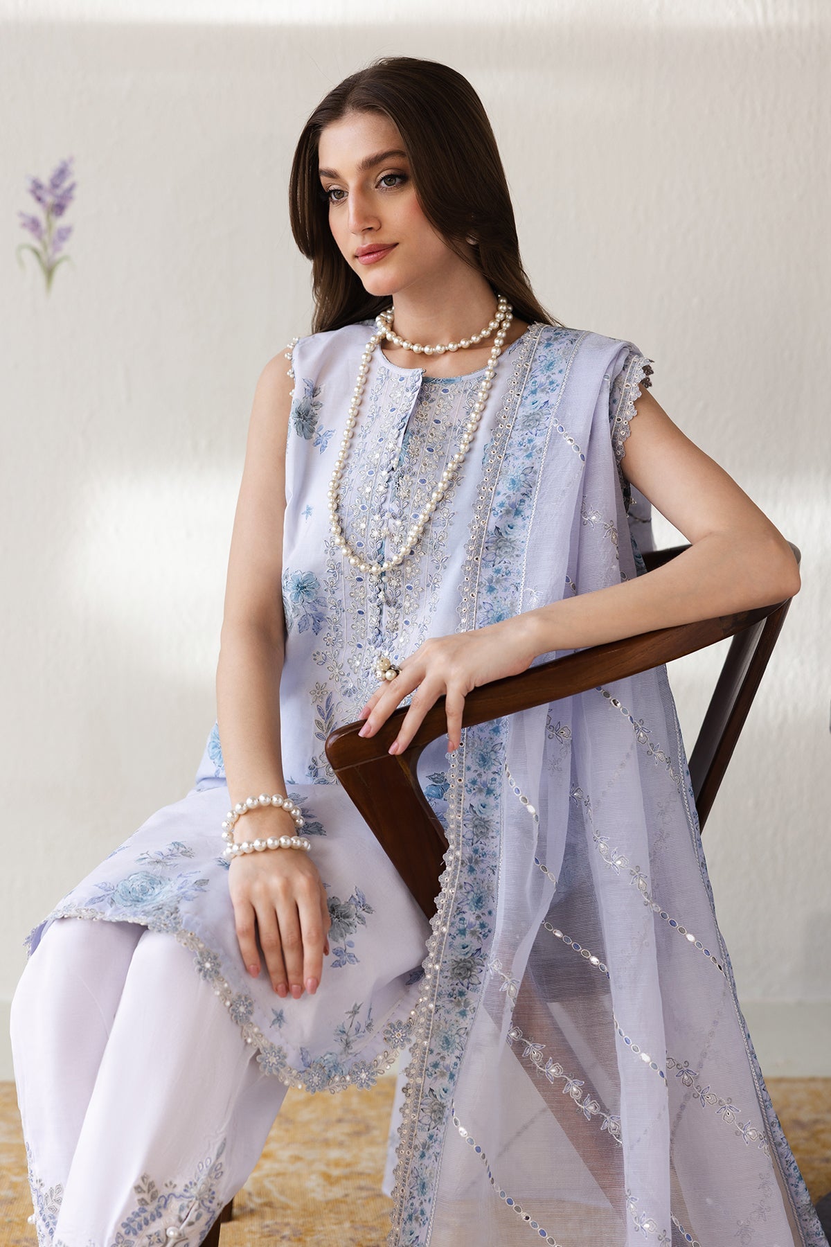 Baroque | Embroidered Lawn | SF-4424