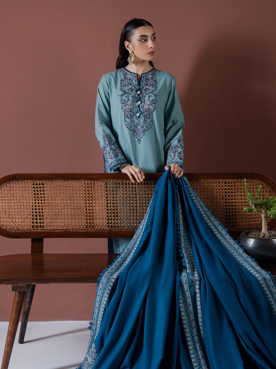 Faiza Faisal | Winter Edit 2024 | ERSA - House Of Anaya