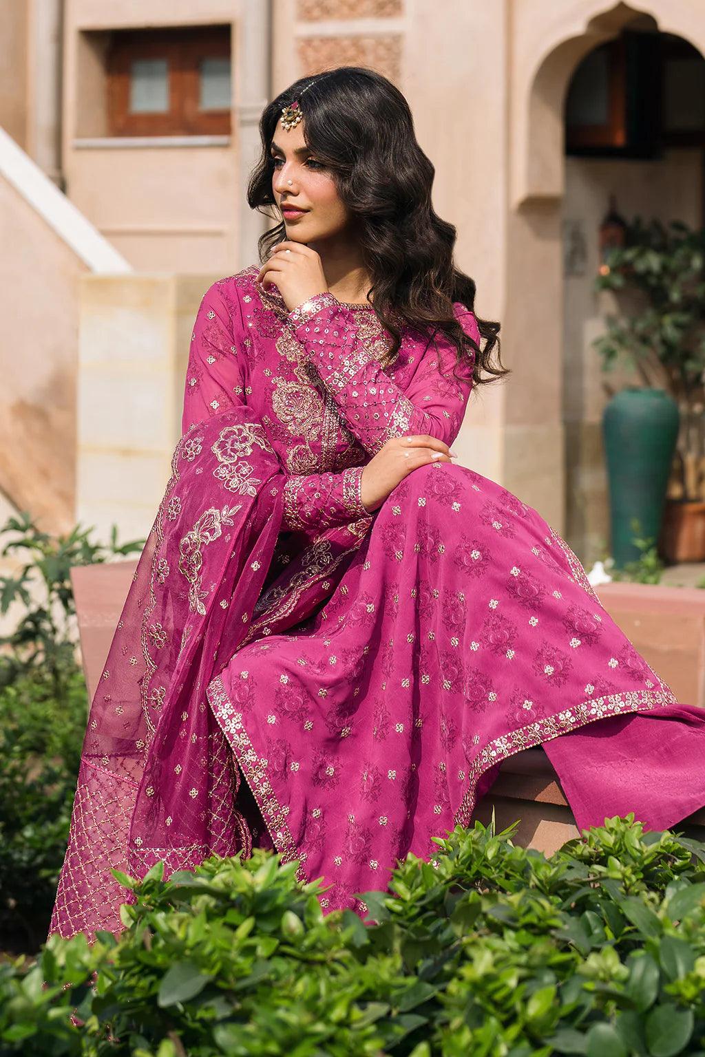 Iznik | Bandhani | UE-326 Embroidered Chiffon