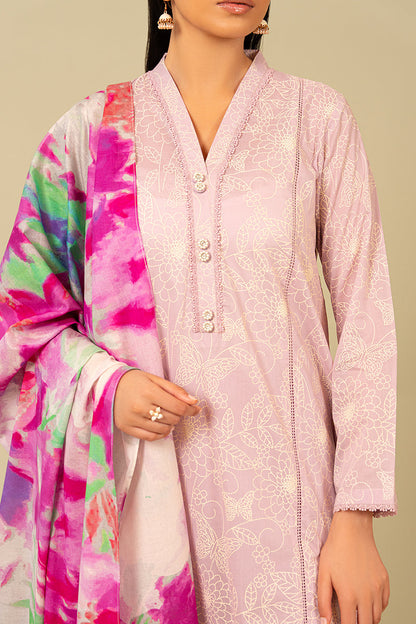 Cross Stitch | Daily Wear Lawn | CS-07 - House Of Anaya