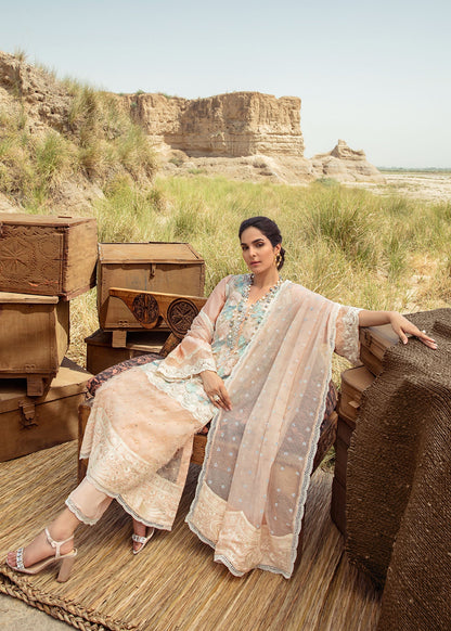 Saira Shakira | Luxury Pret | Peach Sandstone