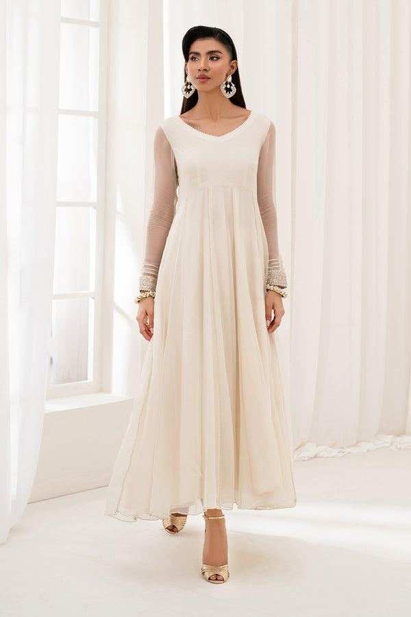 Baroque | Luxury Pret 25 | EMBROIDERED CHIFFON PR-1098
