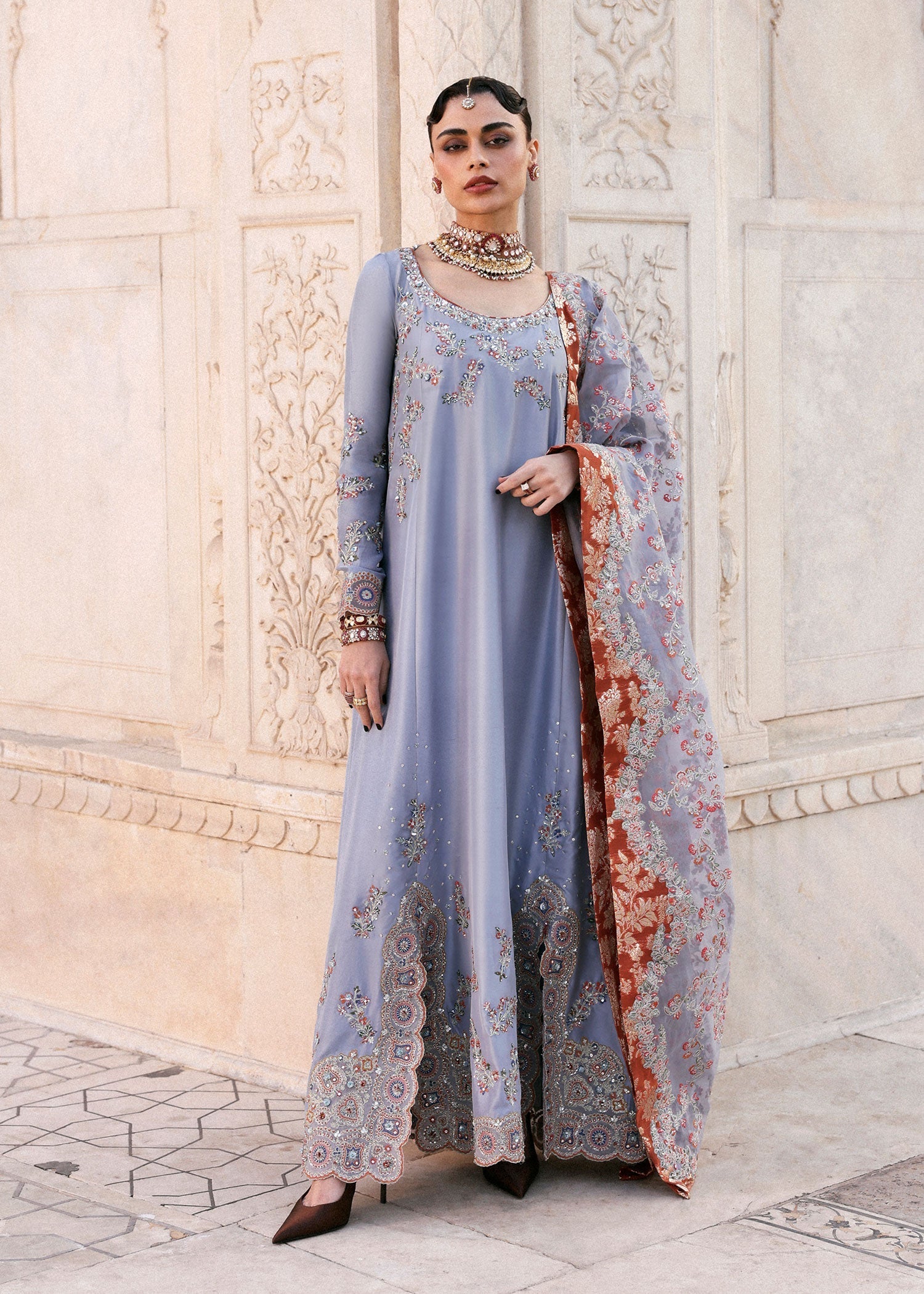 Hussain Rehar | Luxury Pret AW 25 | Periwina