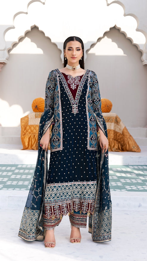 Zebtan | Andaz e Makhmal | ZAM-08 - House Of Anaya