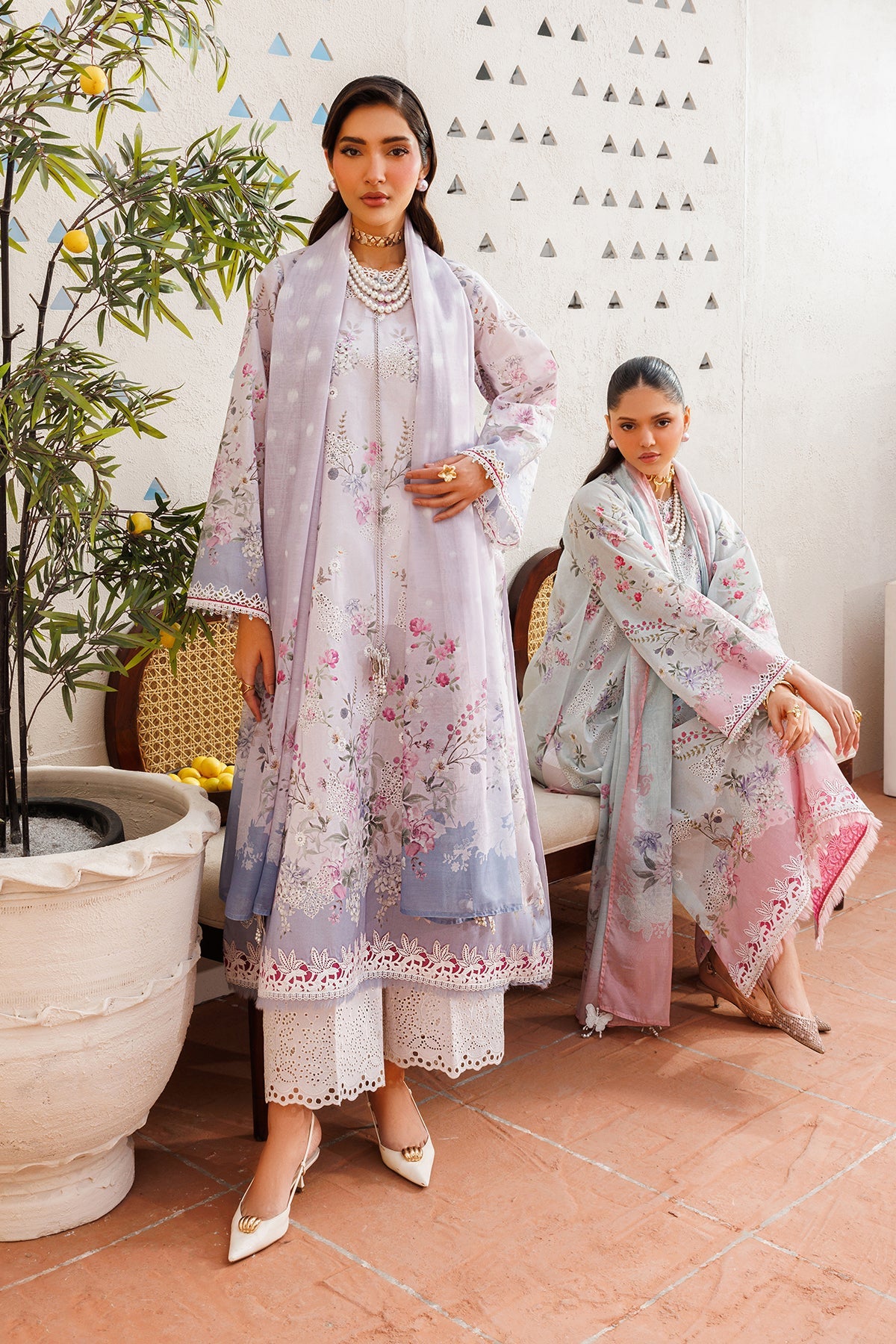 Baroque | Embroidered Lawn | SF-4394