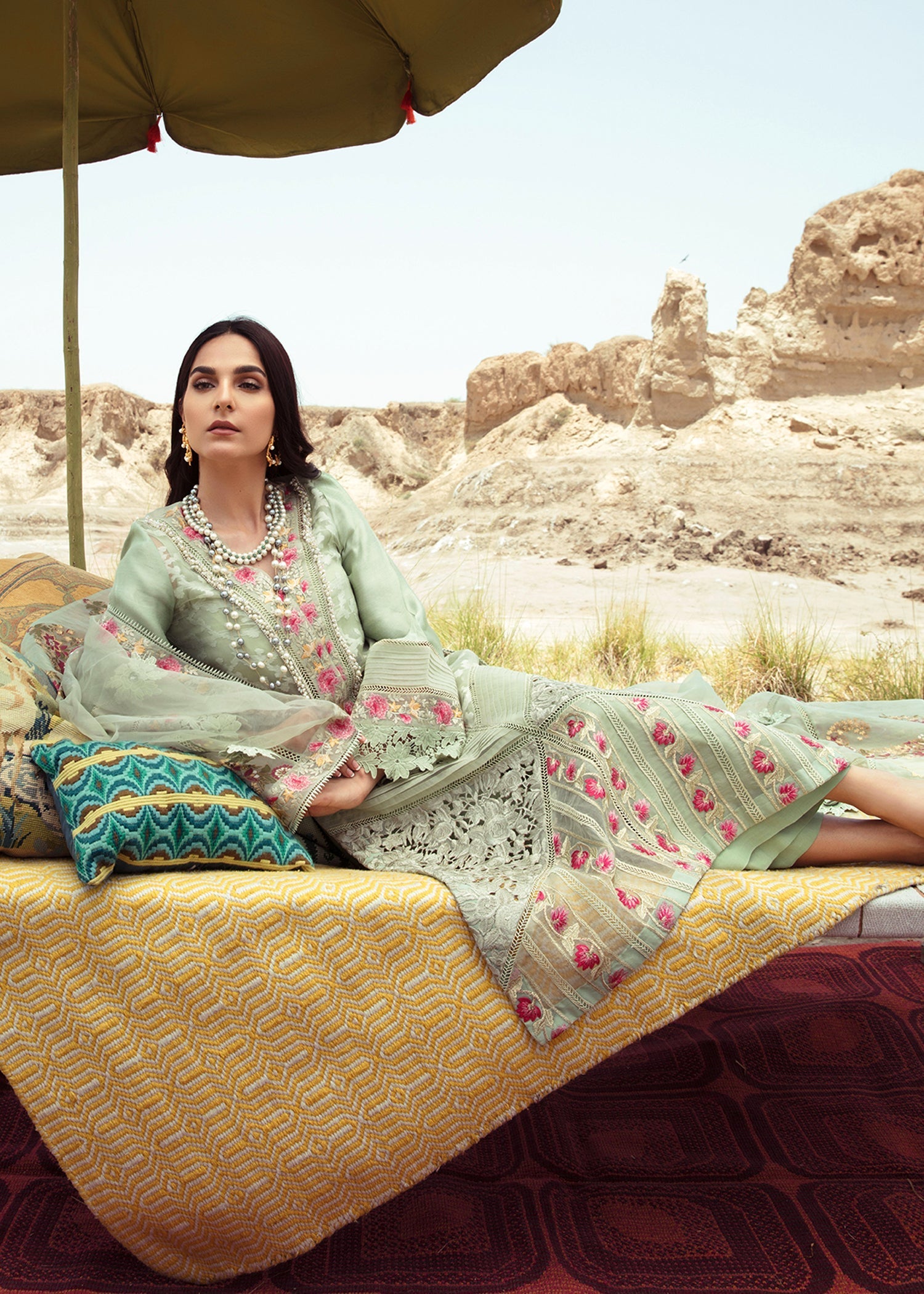 Saira Shakira | Luxury Pret |Parakeet