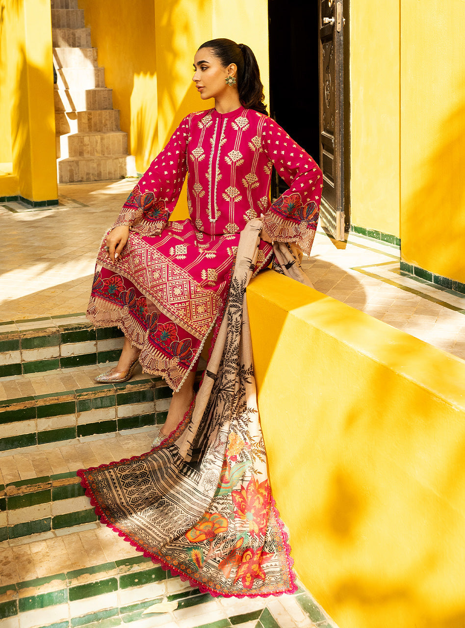 Zainab Chottani | Chikankari 25 | Aanya - 4B - House Of Anaya