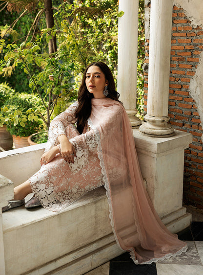 Zainab Chottani | Ramadan Edit 25 | Salmon Pink Celeste
