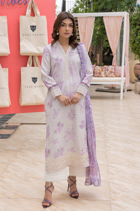 Saad Shaikh | Lawn 25 | Lilac Haze