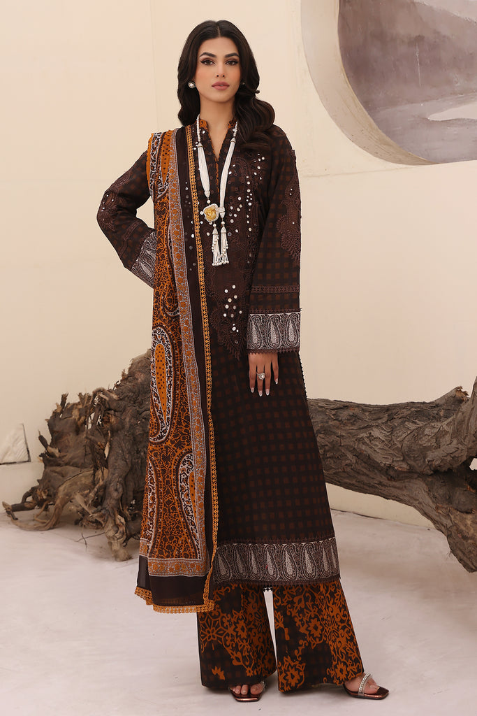 Charizma | Naranji Embroidered Lawn 24 | CN4-004 - House of Zarish