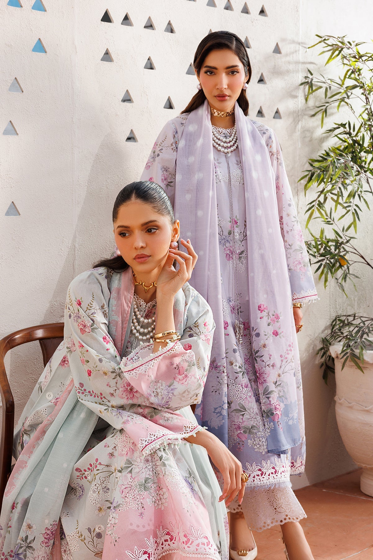 Baroque | Embroidered Lawn | SF-4394
