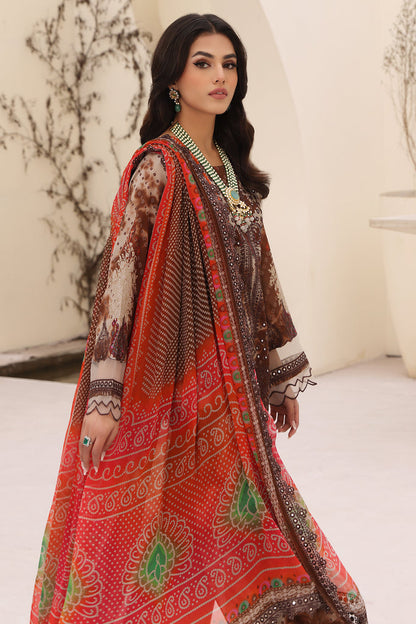 Charizma | Naranji Embroidered Lawn 24 | CN4-008 - House of Zarish