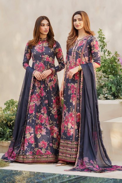 Iznik | Exclusive Lawn | SFL-12 EMBROIDERED LAWN