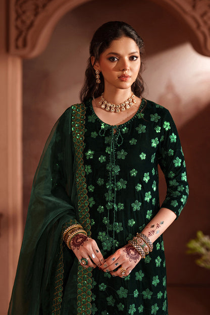 Iznik | Velvet 25 | IV-60 Embroidered Velvet