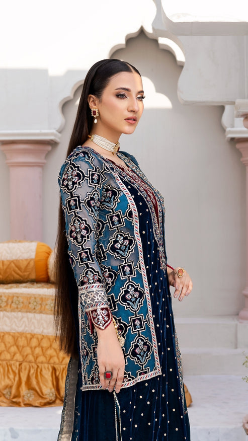 Zebtan | Andaz e Makhmal | ZAM-08 - House Of Anaya