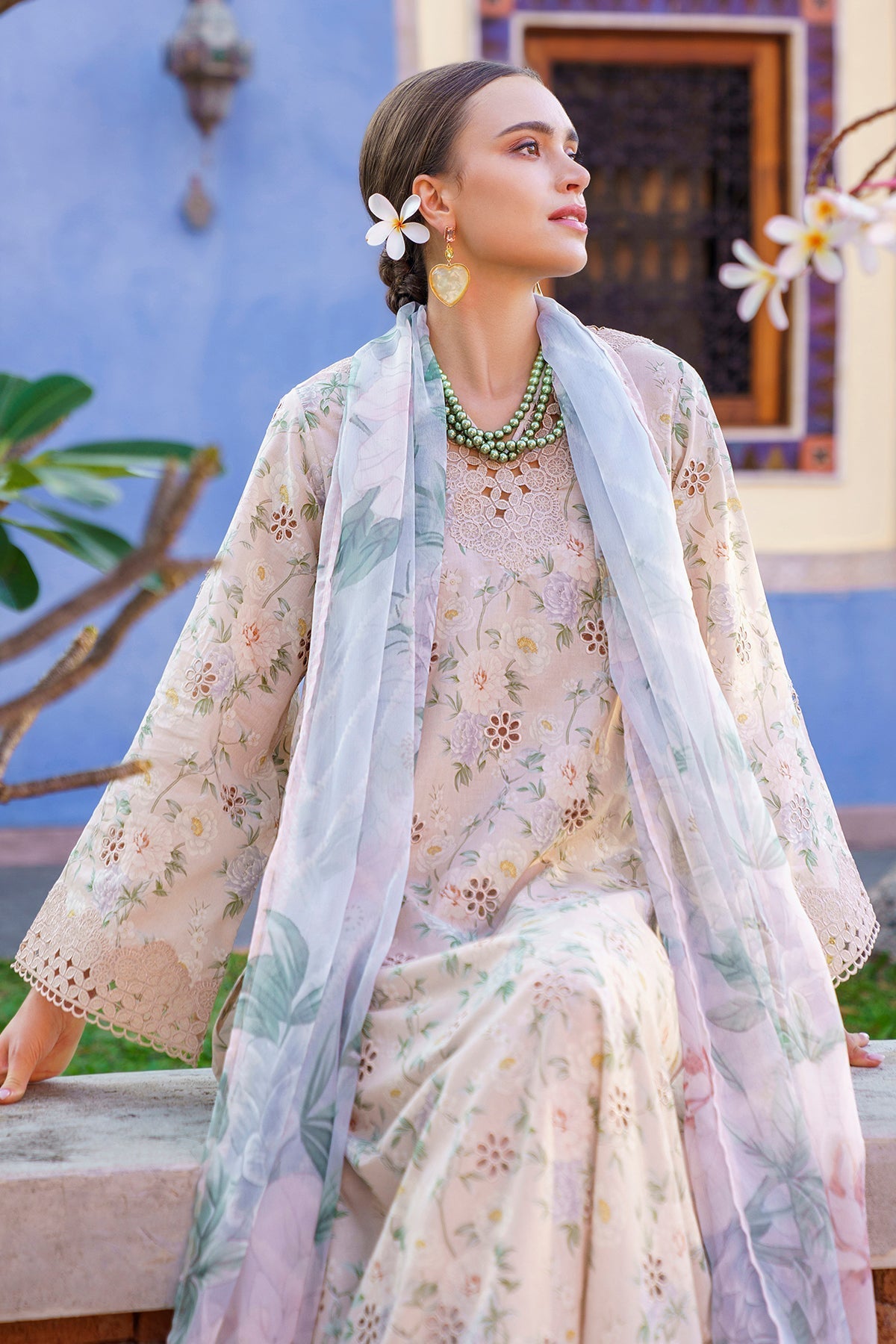 Baroque | Embroidered Lawn | SF-591