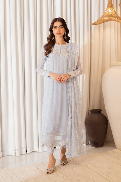 Azure | Ensembles Embroidered Formals | Serenity Sky - House Of Anaya