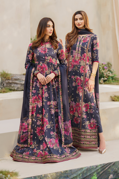 Iznik | Exclusive Lawn | SFL-12 EMBROIDERED LAWN