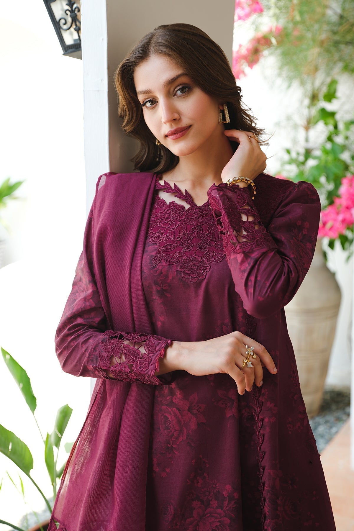 Baroque | Embroidered Lawn | SF-645