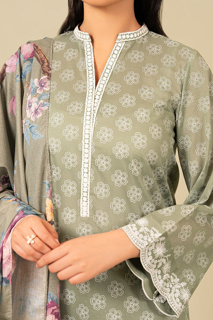 Cross Stitch | Daily Wear Lawn | CS-06 - House Of Anaya