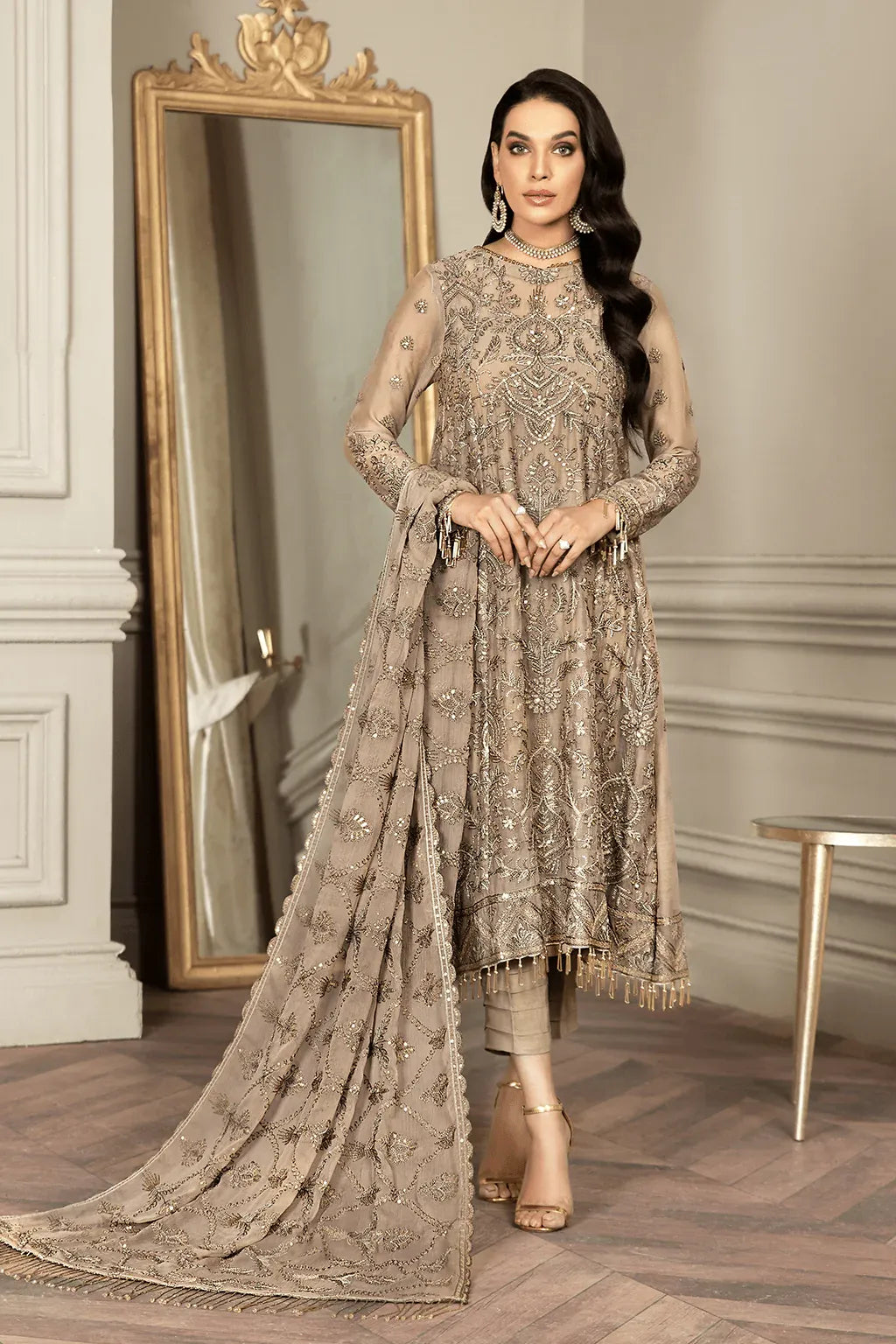 Zarif | Mehroz Formals | LIME STONE - House Of Anaya