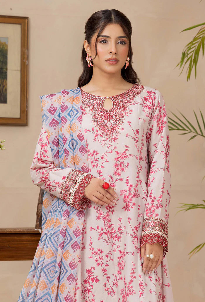 Adans Libas | Adans Embroidered satin | Satin Lawn 828212